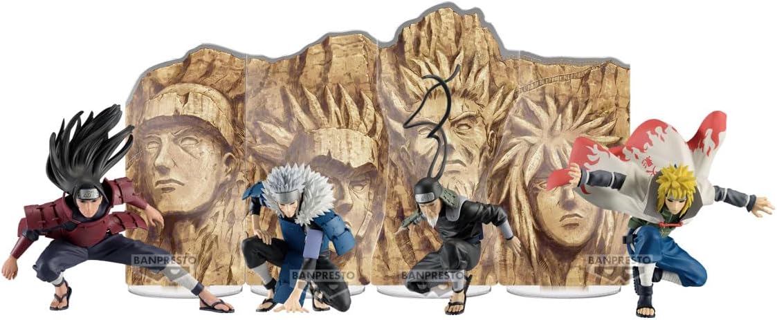 Banpresto Minato Namikaze Naruto Shippuden Panel 7 cm BP28901P Multicolour Collectible Figure Ideal for Anime Fans