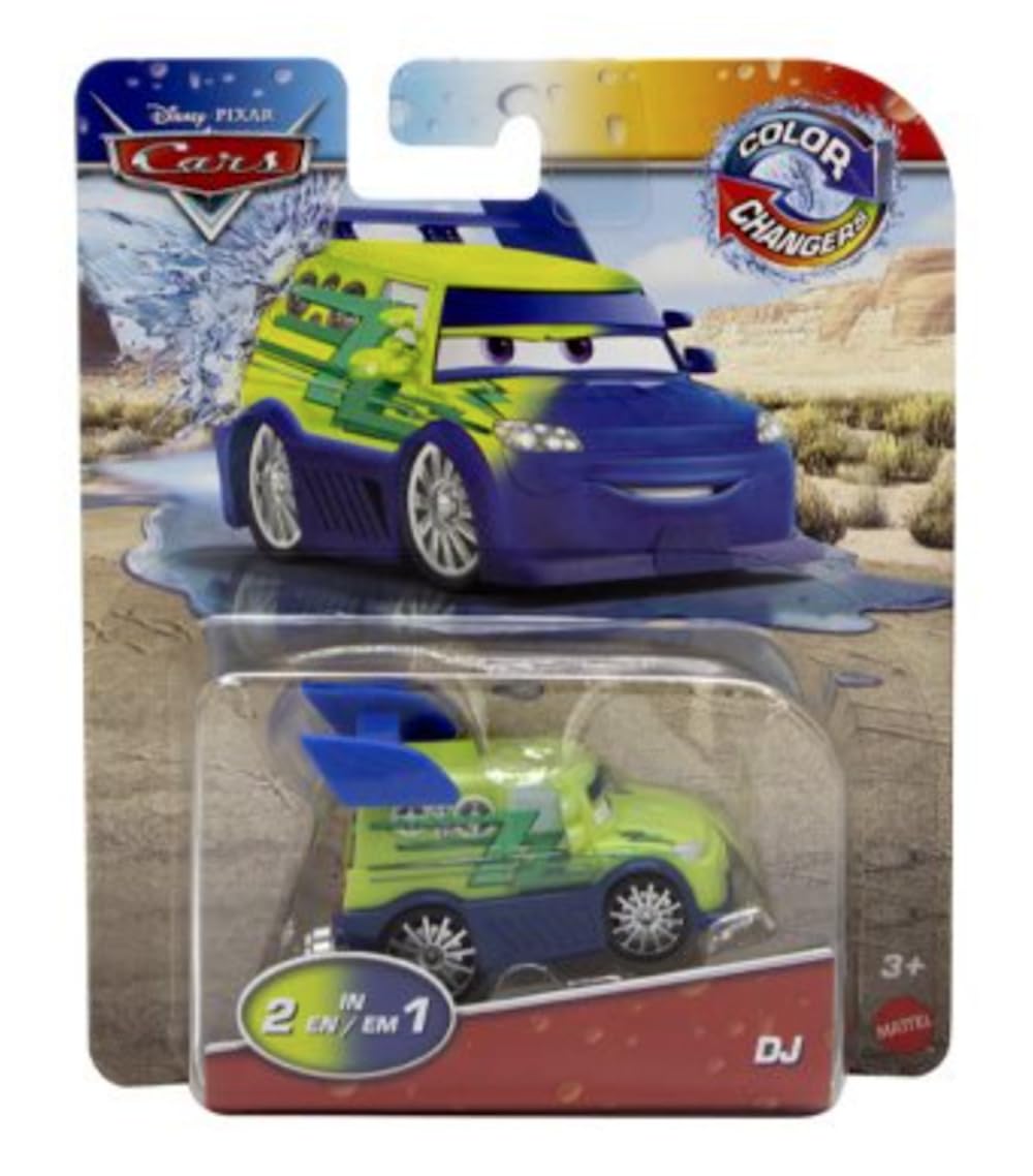 Disney Pixar Cars Kleurwisselaars DJ Voertuig
