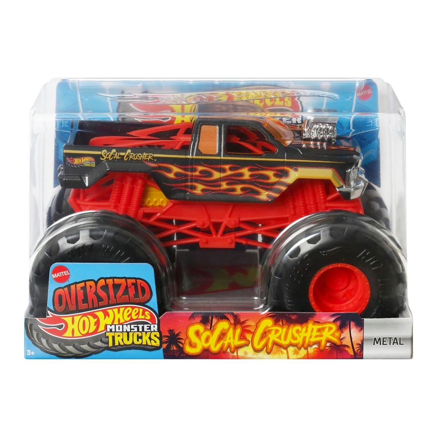 Hot Wheels - Monster Trucks Oversized (Socal Crusher) /Toys