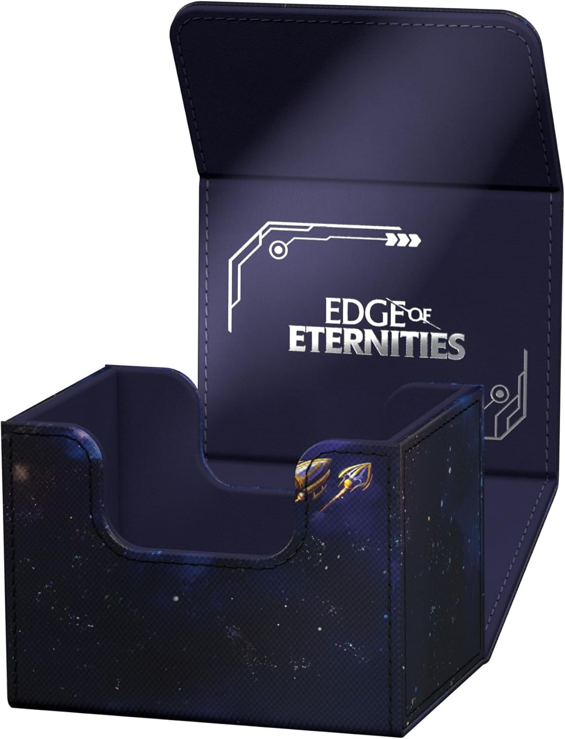 Ultimate Guard - Sidewinder 100+ Xenoskin - Magic: The Gathering - Edge of Eternities - Gemstone Caverns