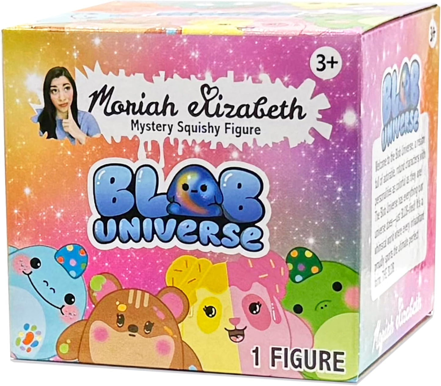Moriah Elizabeth Blob Universe Mystery Squishy Figuren - Serie 1, Entzückende Squish Mystery Figuren, 1 von 8 möglich, Offizieller Moriah Elizabeth Merch