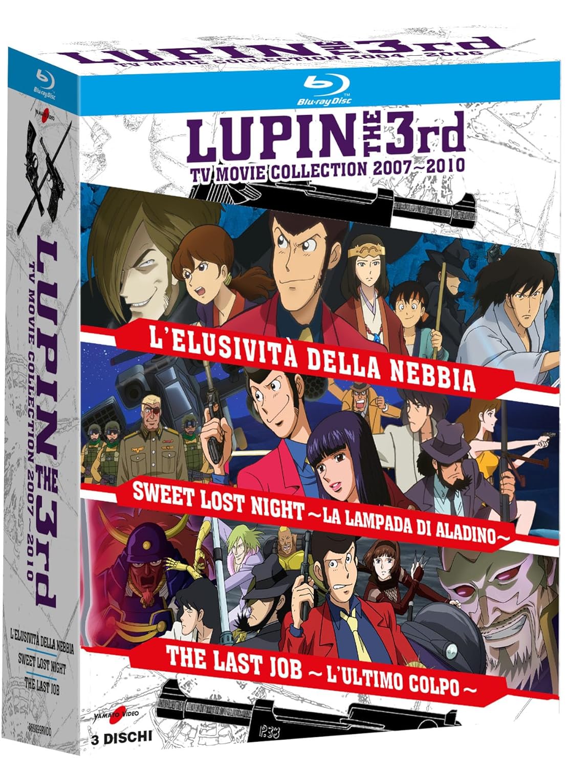 Lupin III - Tv Movie Collection "2007 - 2010" - (3 Bd