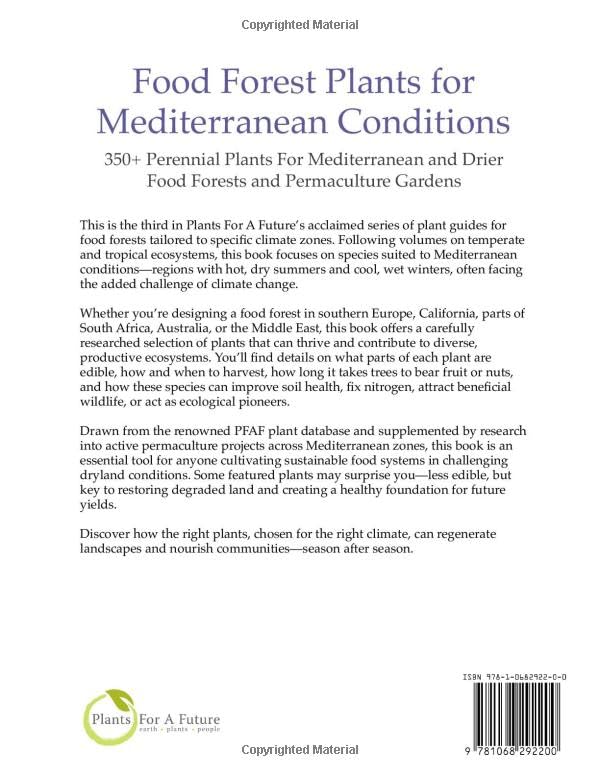 Food Forest Plants for Mediterranean Conditions