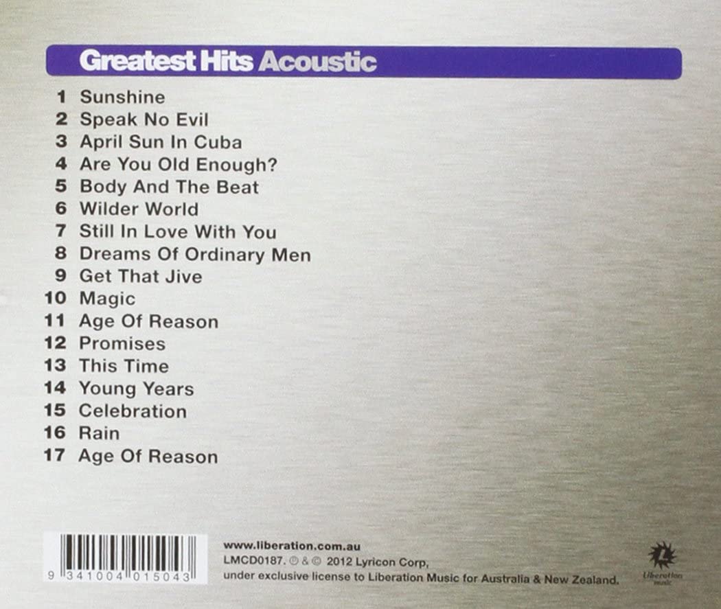 Greatest Hits Acoustic
