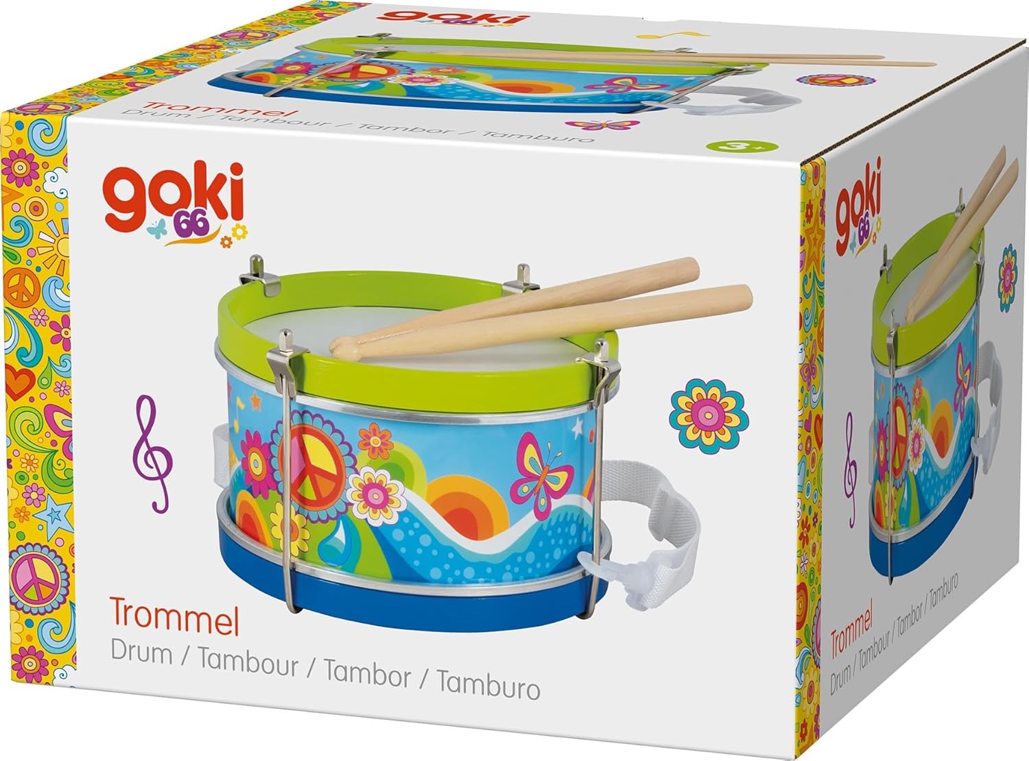 Goki - Goki Trommel Bloemenweide
