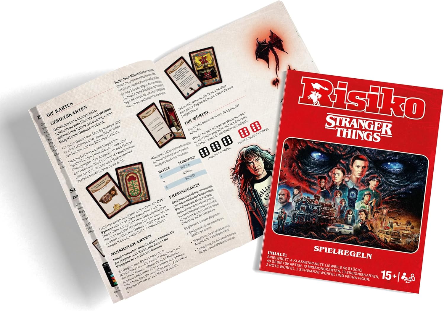 Stranger Things Board Game Risk *German Version*