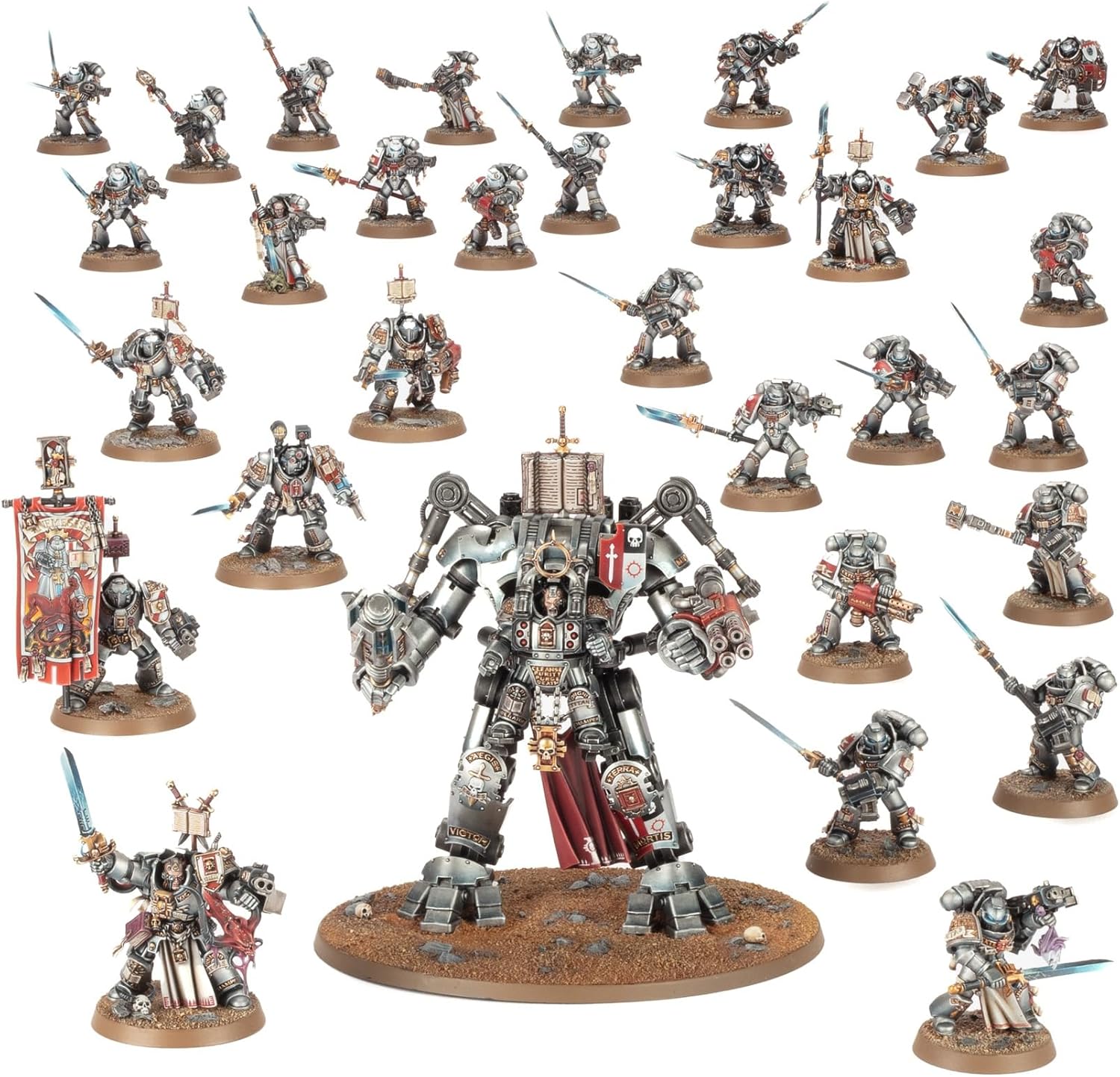 Games Workshop - Warhammer 40,000 - Grey Knights: Sanctic Concave (Army Boxed Set
