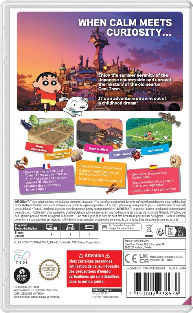 Shin chan Shiro and the Coal Town NS
