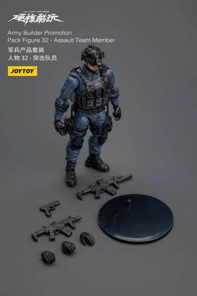 JoyToy Army Builder Promotion Pack Figure 32: Assault Team 1:18 Scale Action Figure