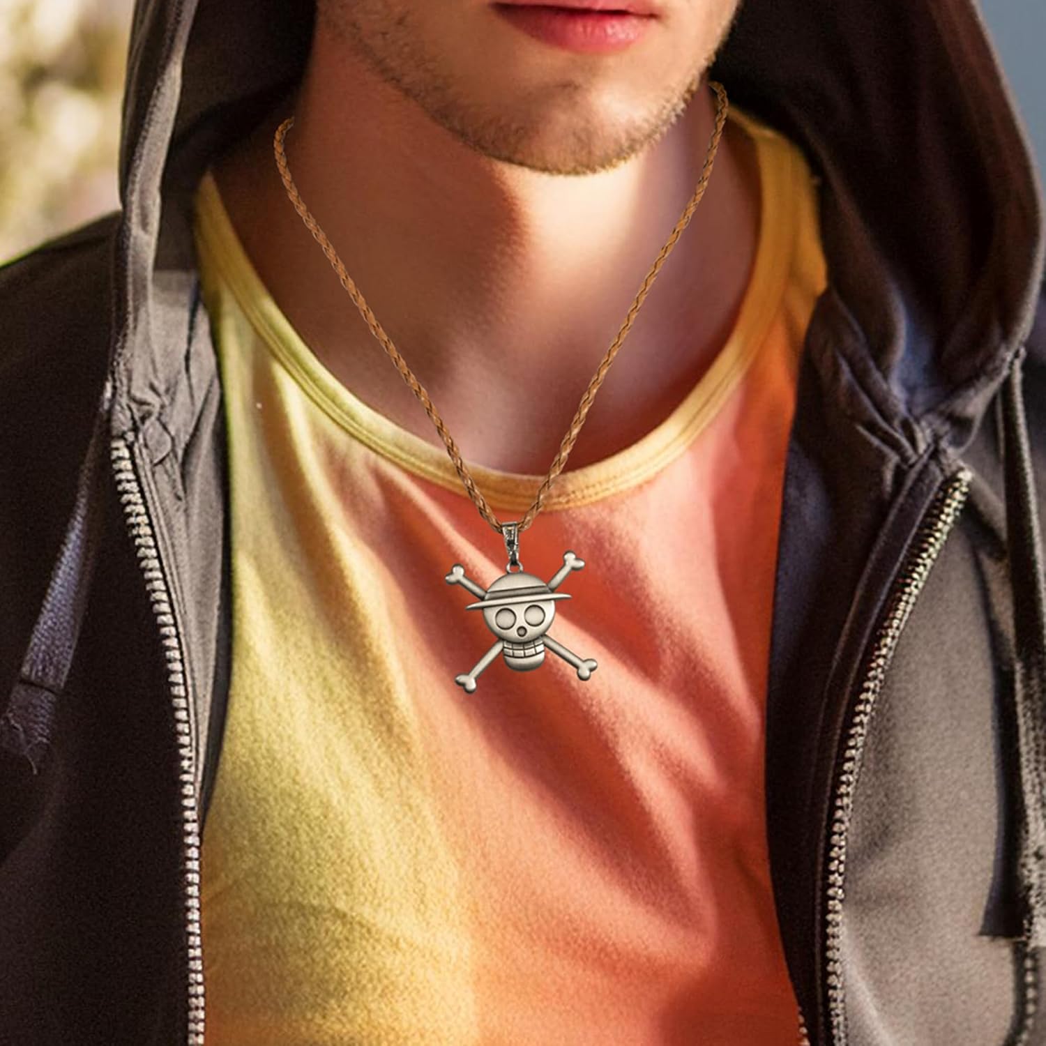 One Piece: Abystyle - Skull (3D Pendant Necklace / Collana)