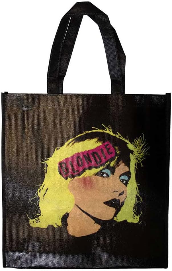 Rock Off officially licensed products Blondie Punk Band Logo Eco Tote Bag Size One Size