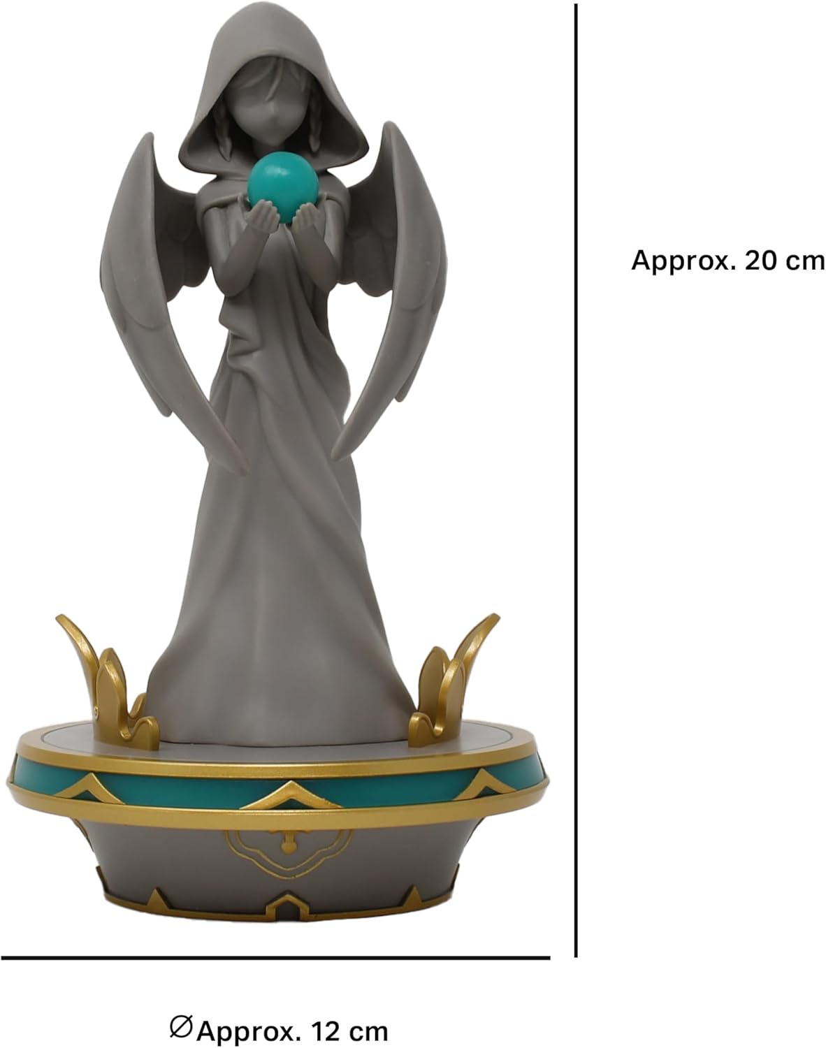 Genshin Impact Led Statue Mondstadt Statue Of The Seven 21 Cm