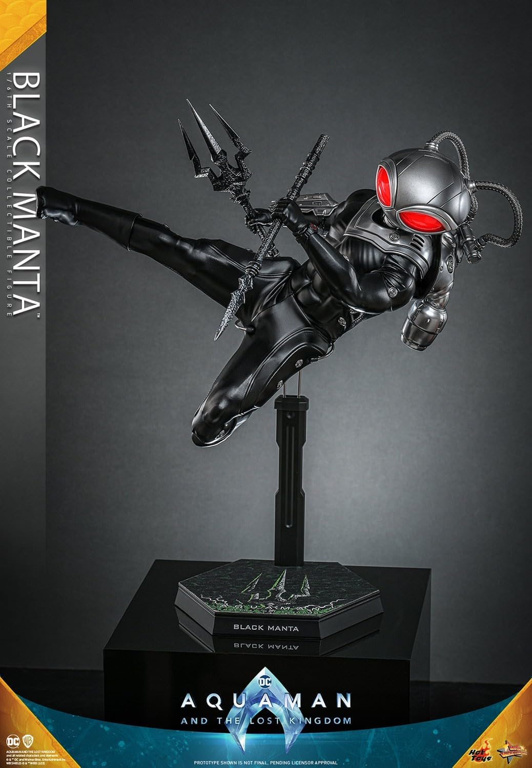Aquaman And The Lost Kingdom Movie Masterpiece Action Figure 1/6 Black Manta 34 Cm