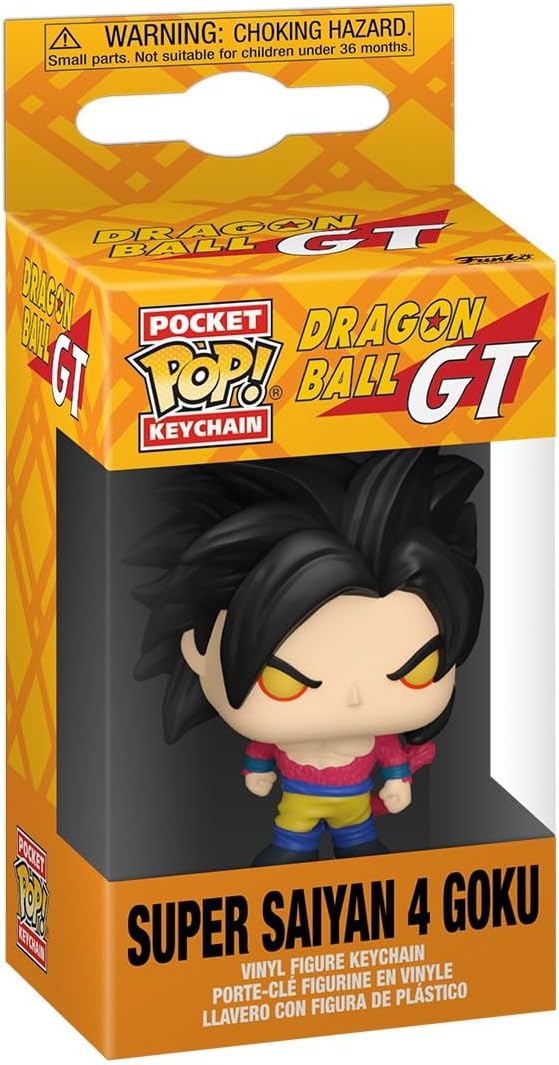 KEYCHAIN DRAGON BALL GT S2 SUPER SAIYAN 4 GOKU
