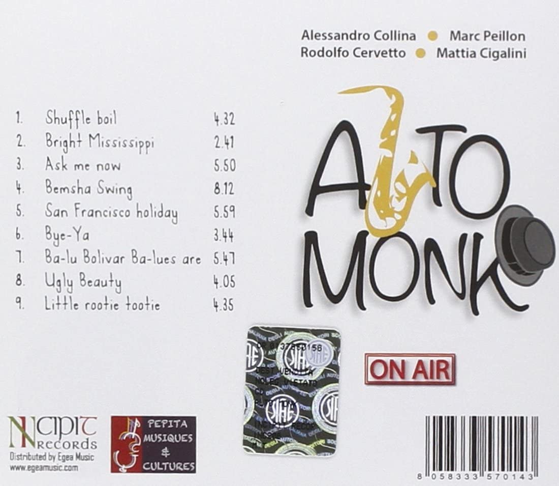 Alto Monk: On Air