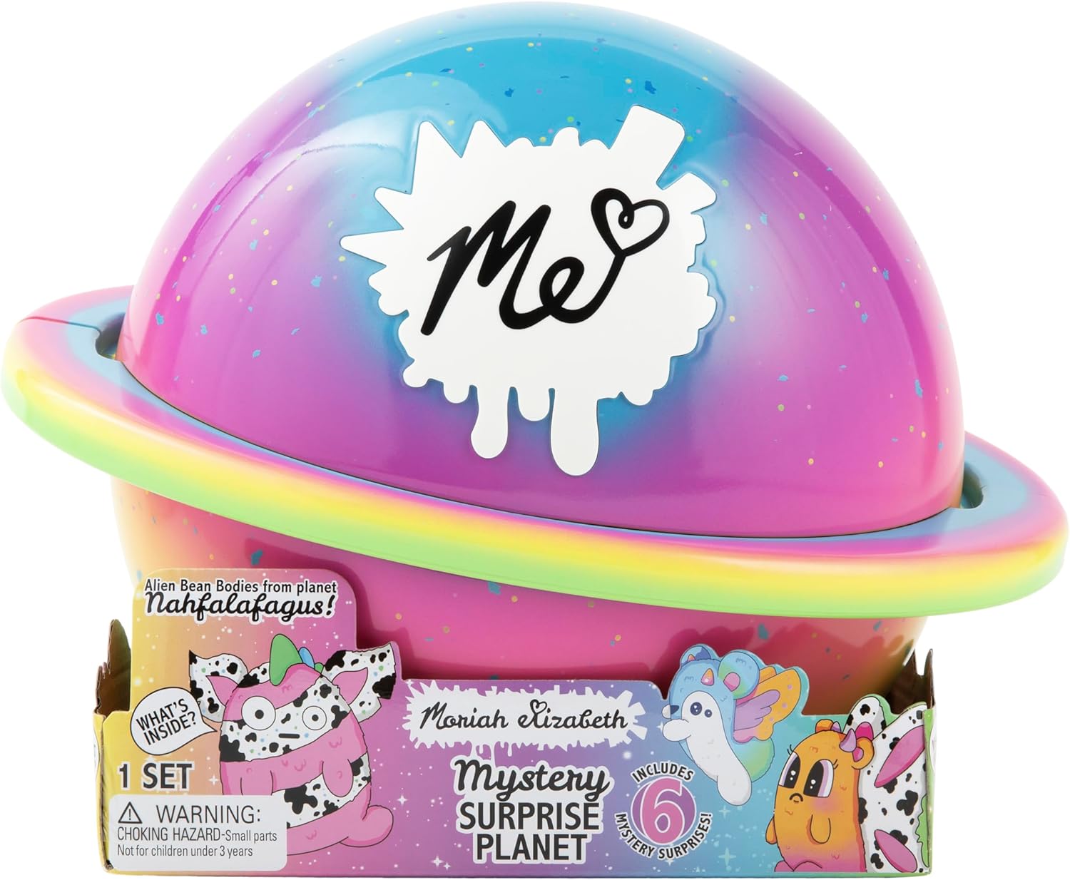 Moriah Elizabeth Mystery Surprise Planet, Exclusive Mini Mystery Plushies, Stickers, Keychain, Exclusive Figures, Official Moriah Elizabeth Merch