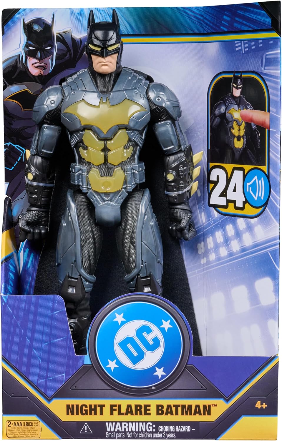 Batman Lights & Sounds Stealth Batman 30 Cm (6073931)