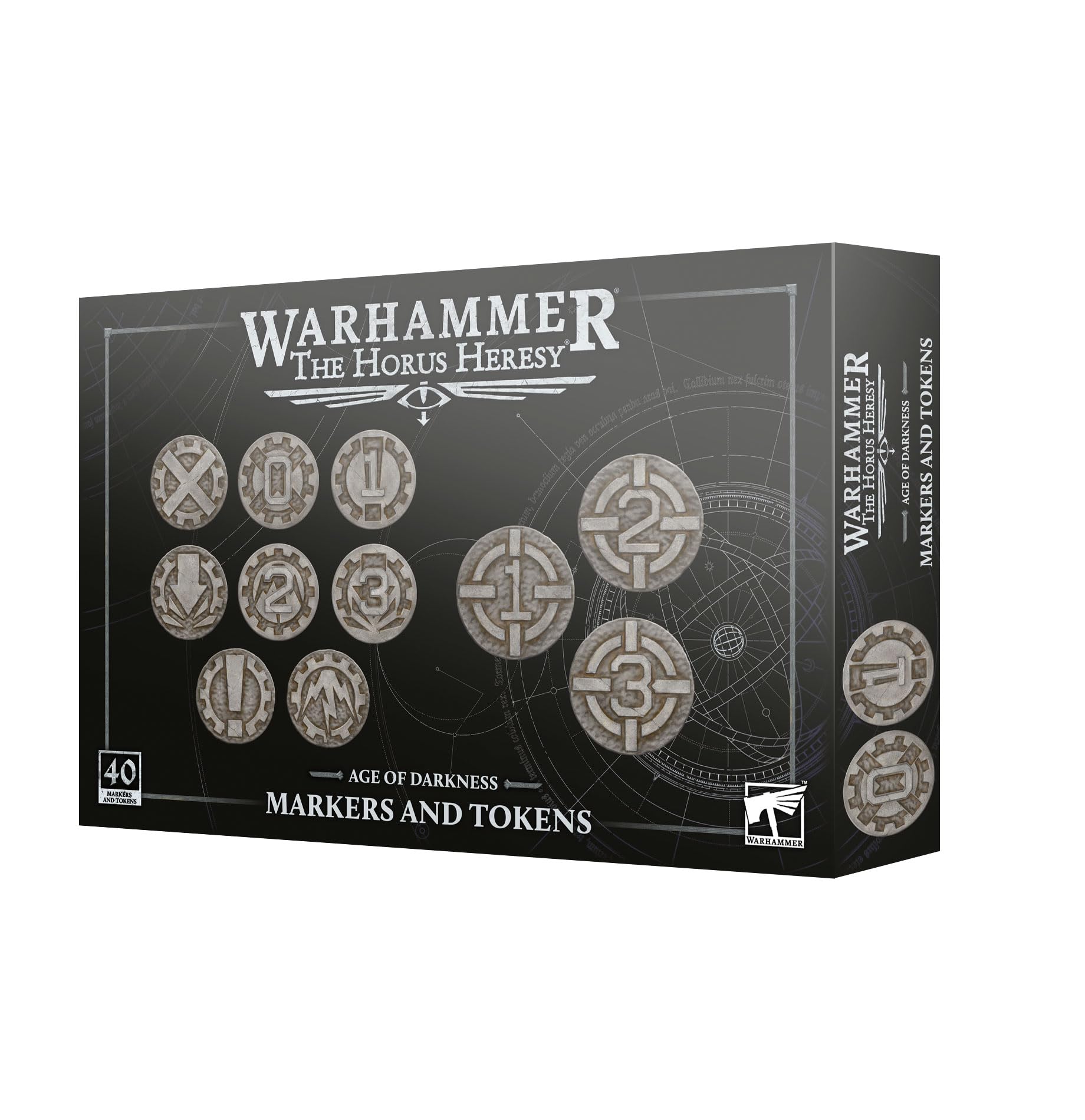 Games Workshop - Warhammer - Horus Heresy - Age of Darkness: Markers and Tokens