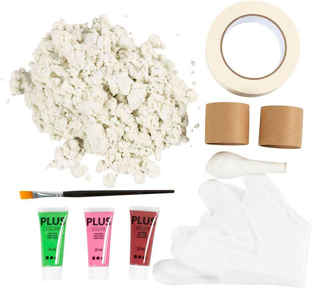 Creativ Company hobby set papier-mâché vases DIY craft set colorful
