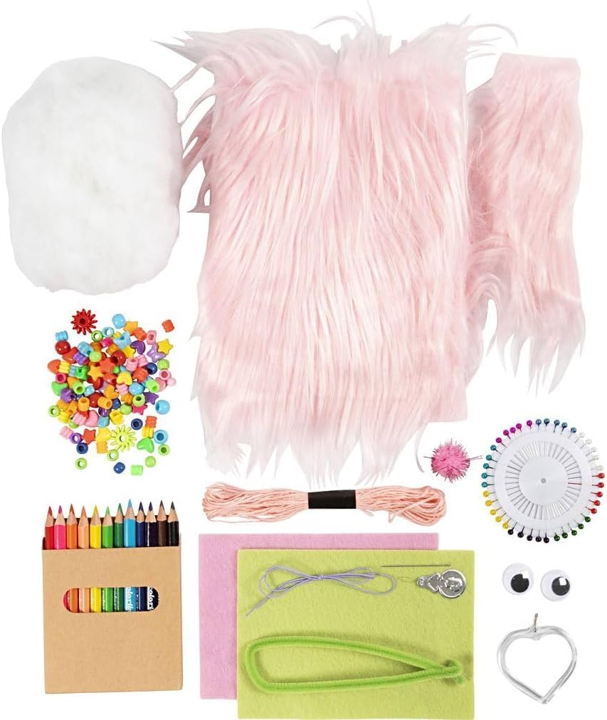 Craft Kit Sewing, Cat, Assorted Colours, 1 Pack
