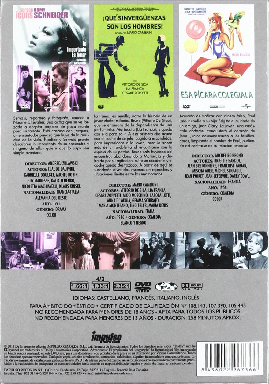 Al Borde Del Rio + El Cuarto Hombre +Corazon De Hielo - (Italian Import)
