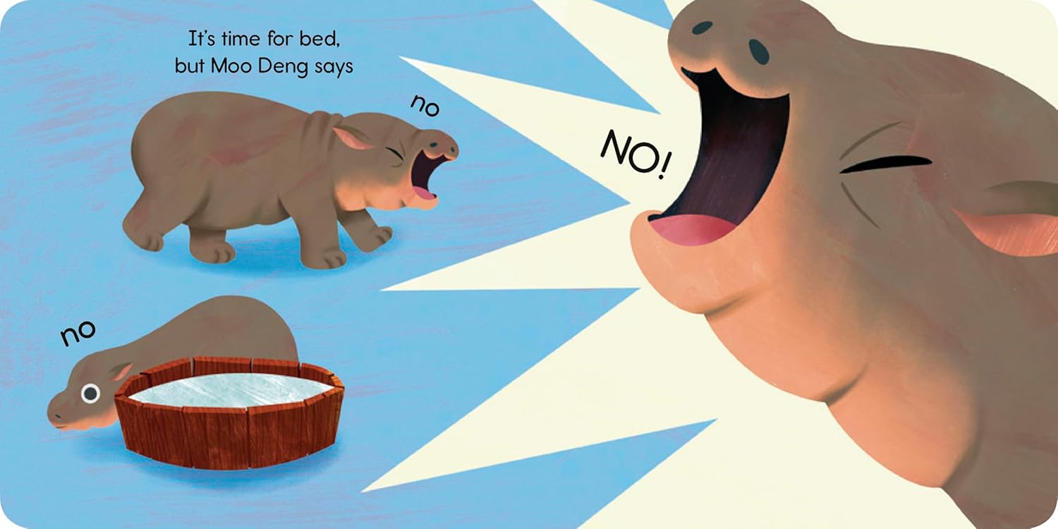 Moo Deng Says No!: The pygmy hippo internet sensation!