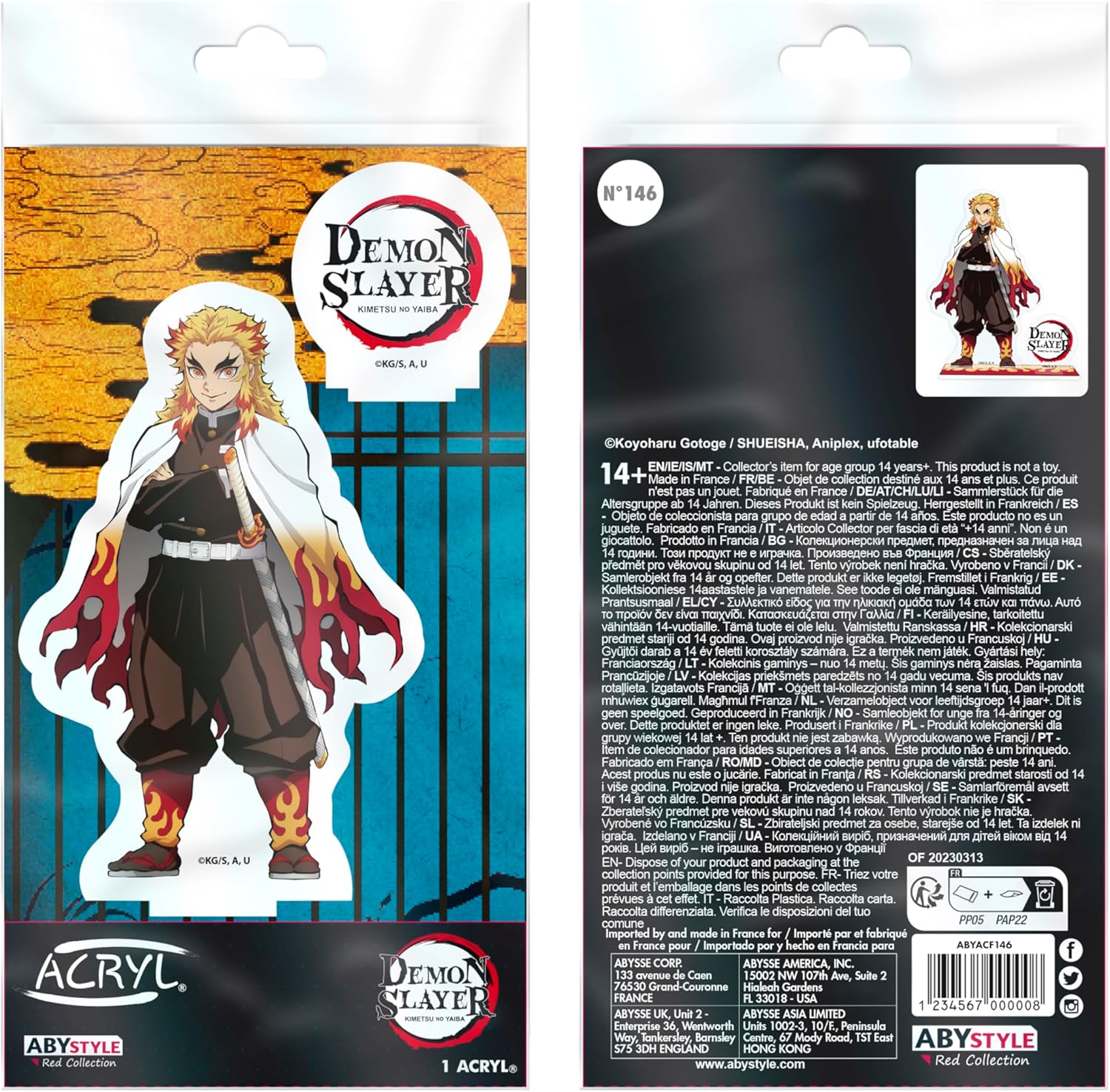 Demon Slayer - Acryl - Rengoku Kyojuro