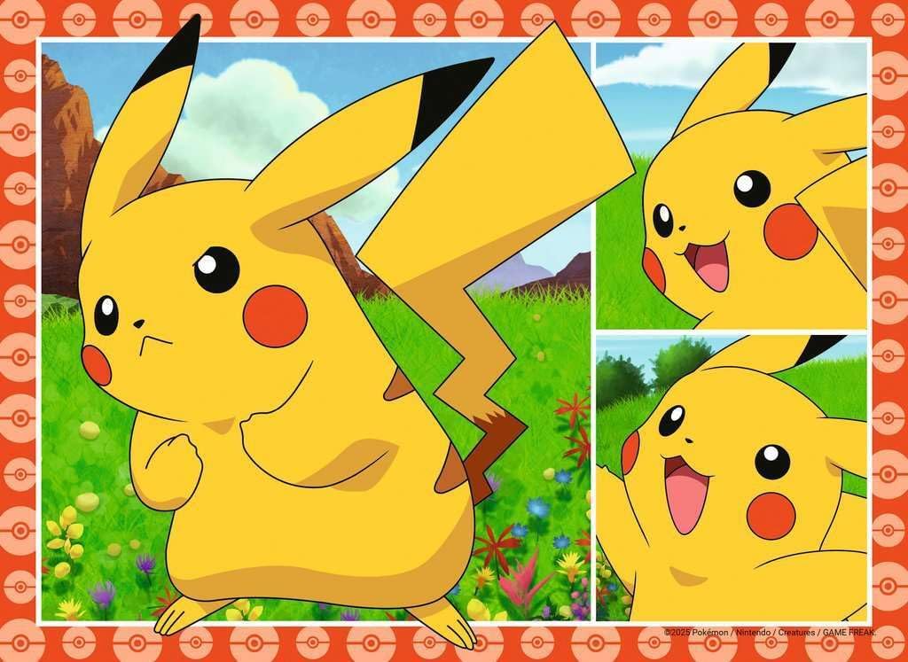 Ravensburger Speedy Puzzle Pokémon 4x 35 piece Jigsaw Puzzles for Kids Age 6 Years and Above