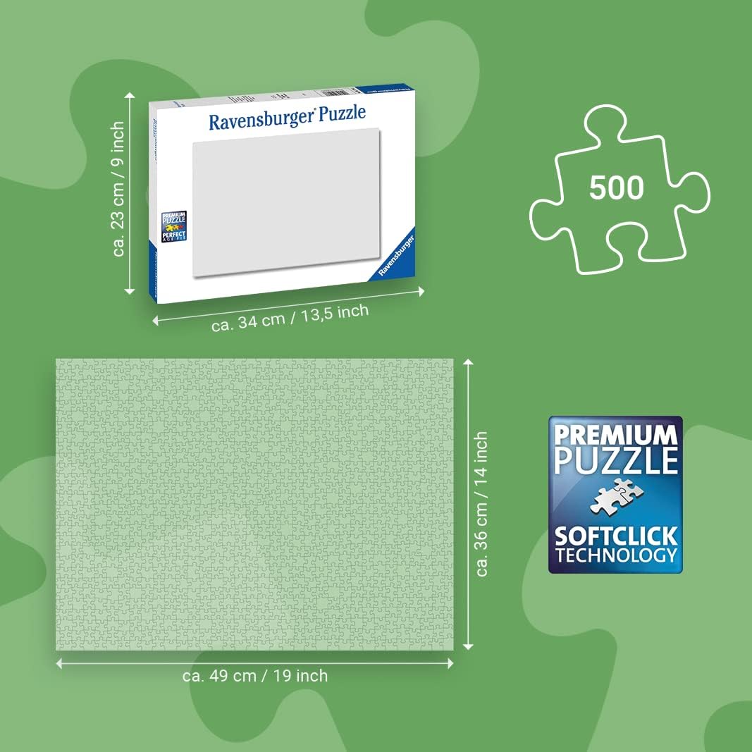 Ravensburger - Puzzle 500 pièces Format Large - Belle Escapade - Adultes et Enfants dès 12 Ans - Puzzle de qualité supérieure - 17473
