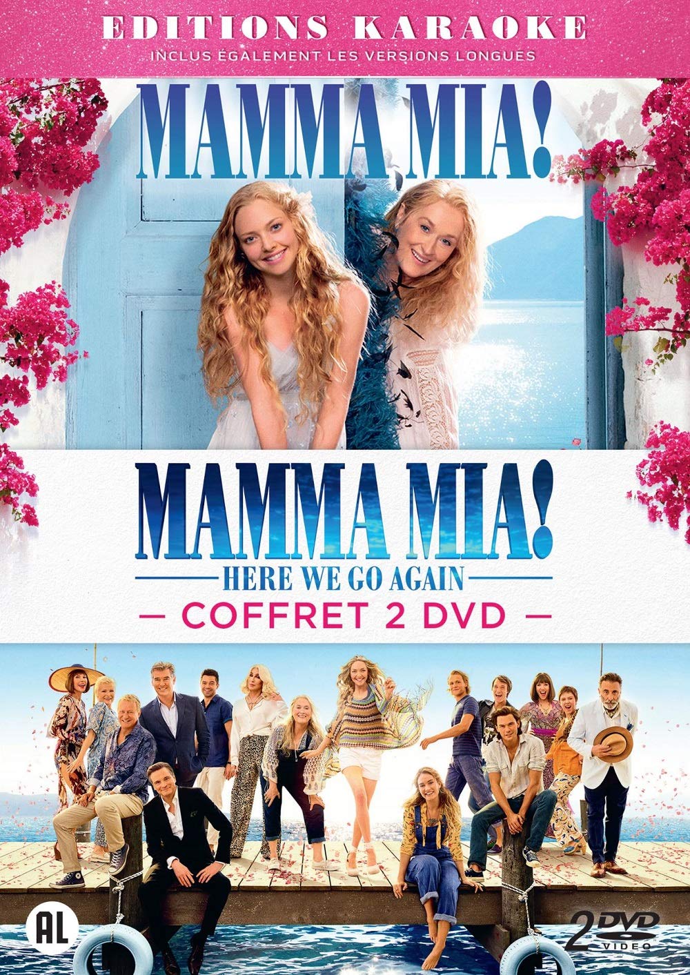 Mamma Mia 1 & 2 Coffret (DVD) 2018