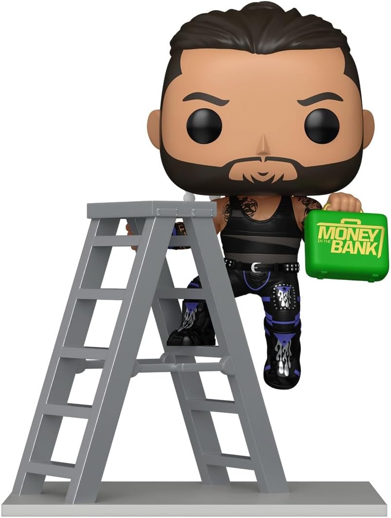 Funko Pop! Premium: WWE - Damian Preist Priest MITB - Vinyl-Sammelfigur - Geschenkidee - Offizielle Handelswaren - Spielzeug Für Kinder und Erwachsene - Sports Fans - Modellfigur Für Sammler