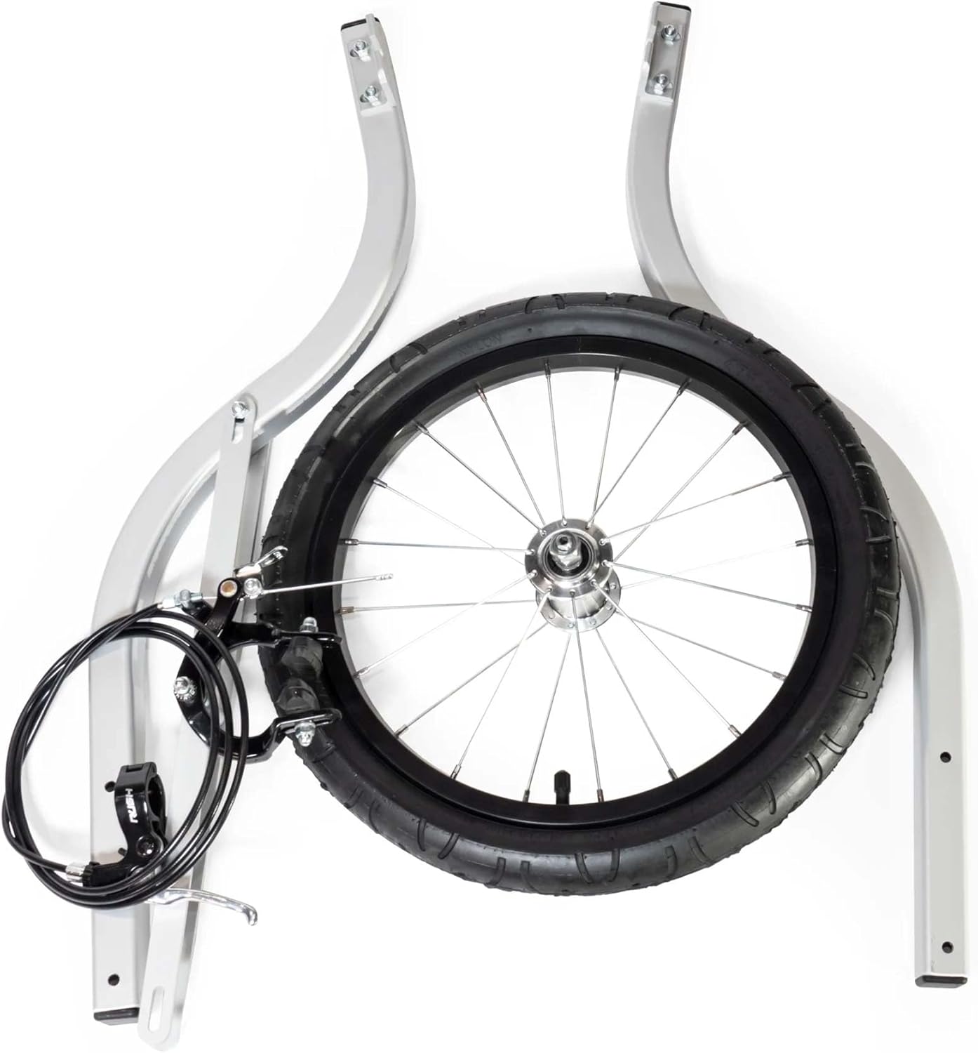 Burley (2010-2012 Cub Trailer Jogger Conversion Kit, Silver