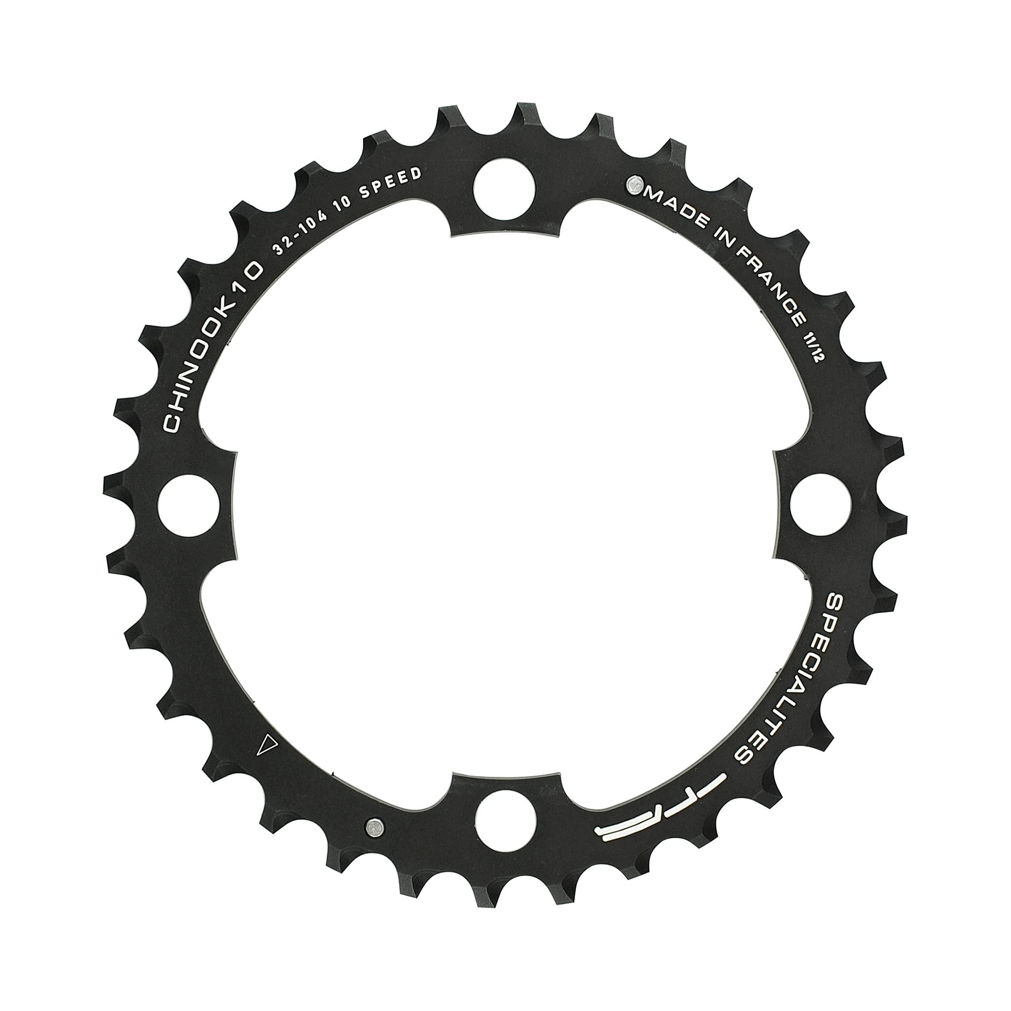 Spécialités TA Chinook 104/64pcd 4 Arm 10/11 Speed Chainring