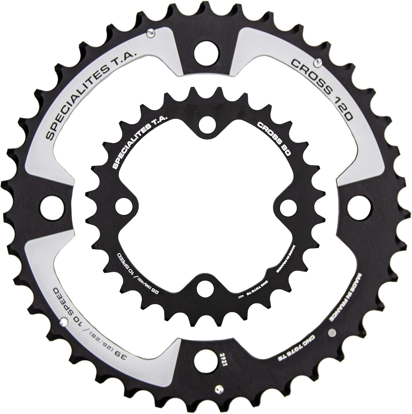 Spécialités TA Cross 4 Arm 10 Speed Chainring