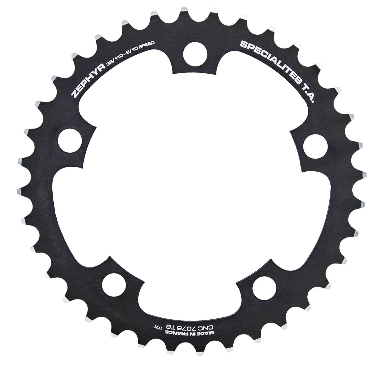 Spécialités TA Zephyr Compact 110pcd 5 Arm 9/10/11 Speed Inner Chainring