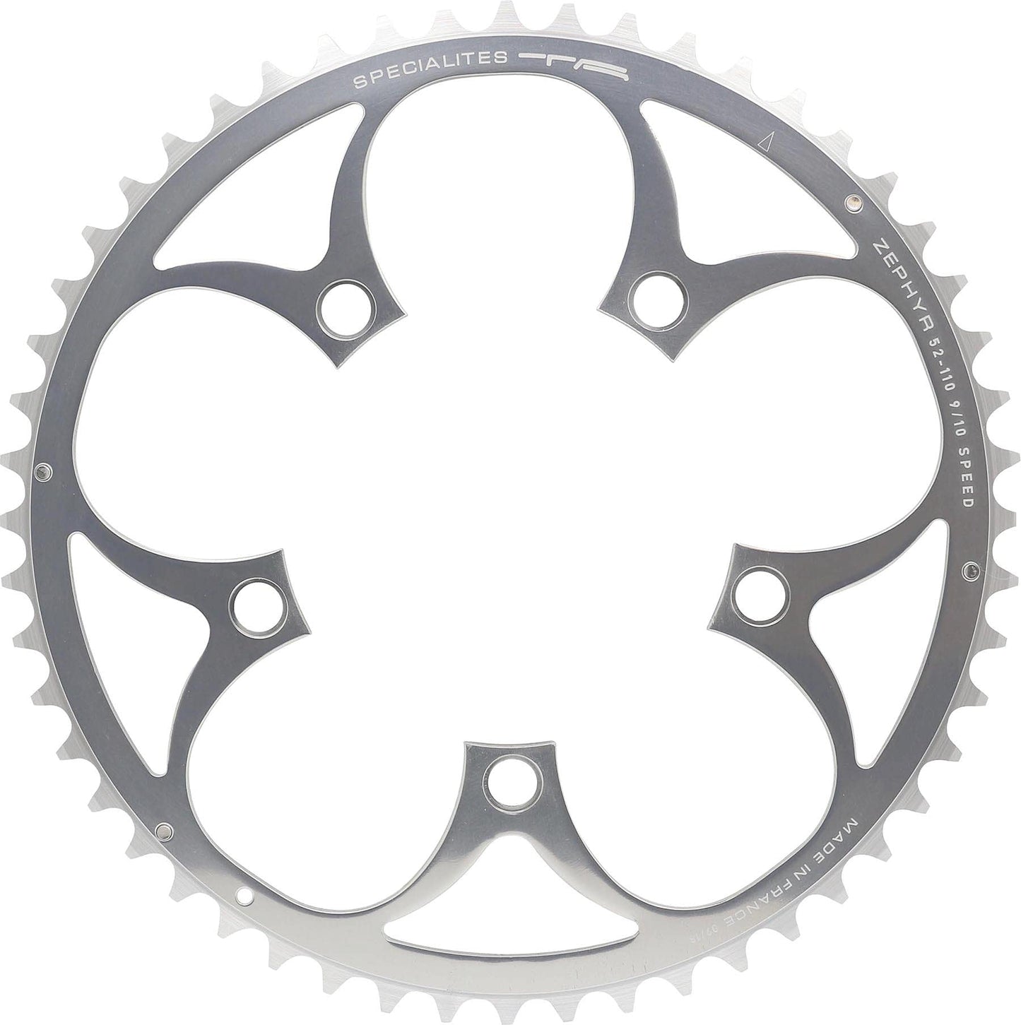 Spécialités TA Zephyr Compact 5-Arm 110pcd 9/10 Speed Chainring