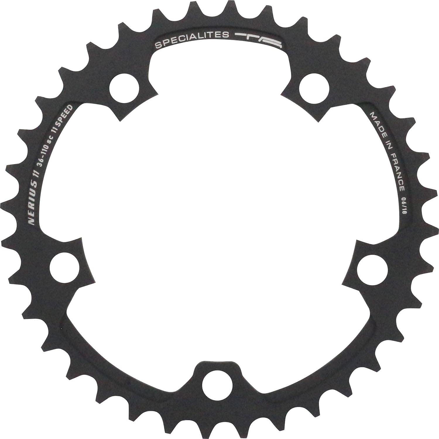 Spécialités TA Nerius 11 Speed Campagnolo Compact 110pcd Offset Chainring