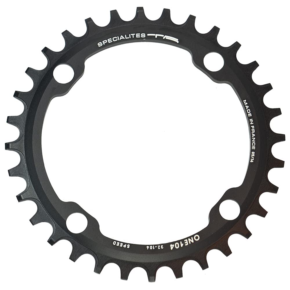 Spécialités TA 104pcd One MTB Narrow/Wide Chainring, Black