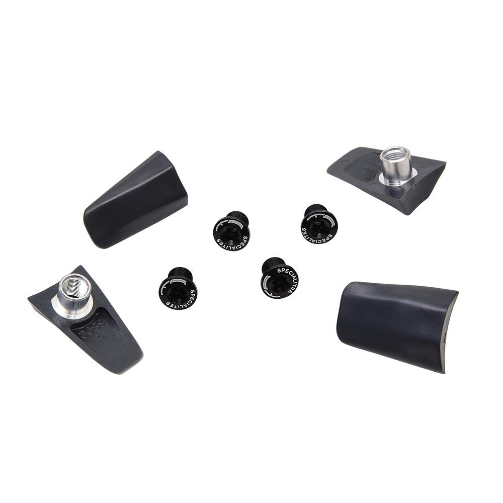 Spécialités TA Shimano Dura-Ace 9000 Intergrated Chainring Bolts & Covers, Pack of 4