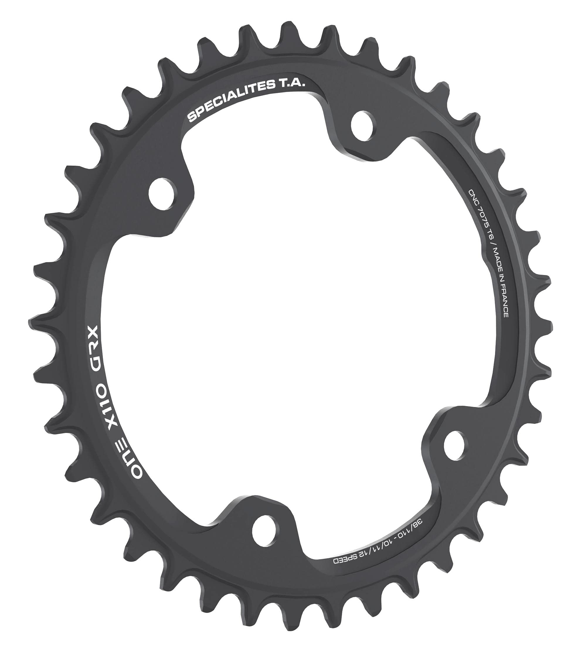 Spécialités TA 110pcd One 4 Arm GRX Chainring