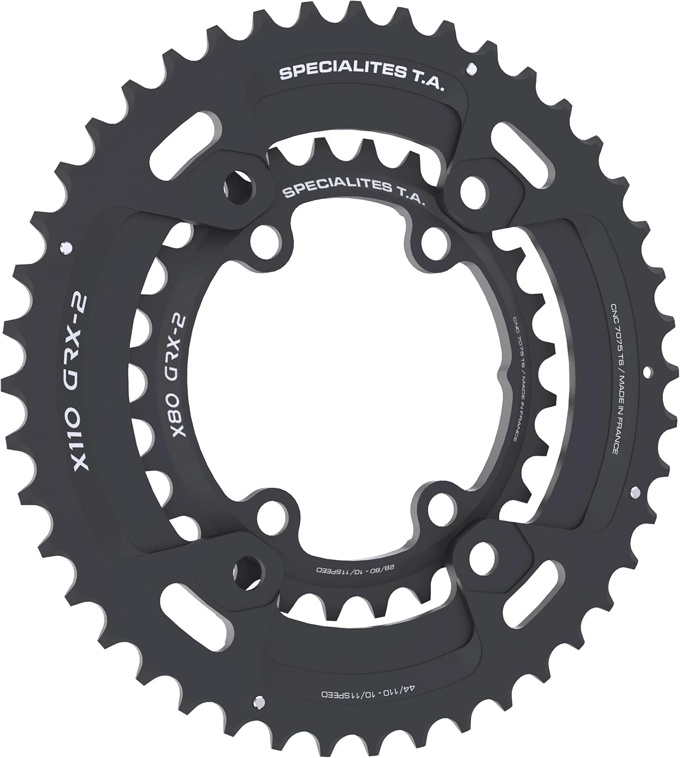 Spécialités TA X80 GRX-2 Gravel 10/11/12 Speed Chainring