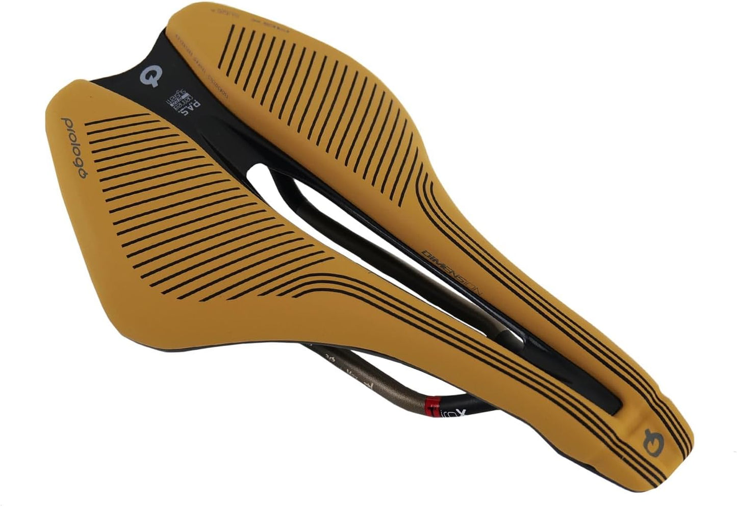 Prologo Dimension AGX PAS Slide Control Saddle, Tirox Alloy Rail, 245x143mm