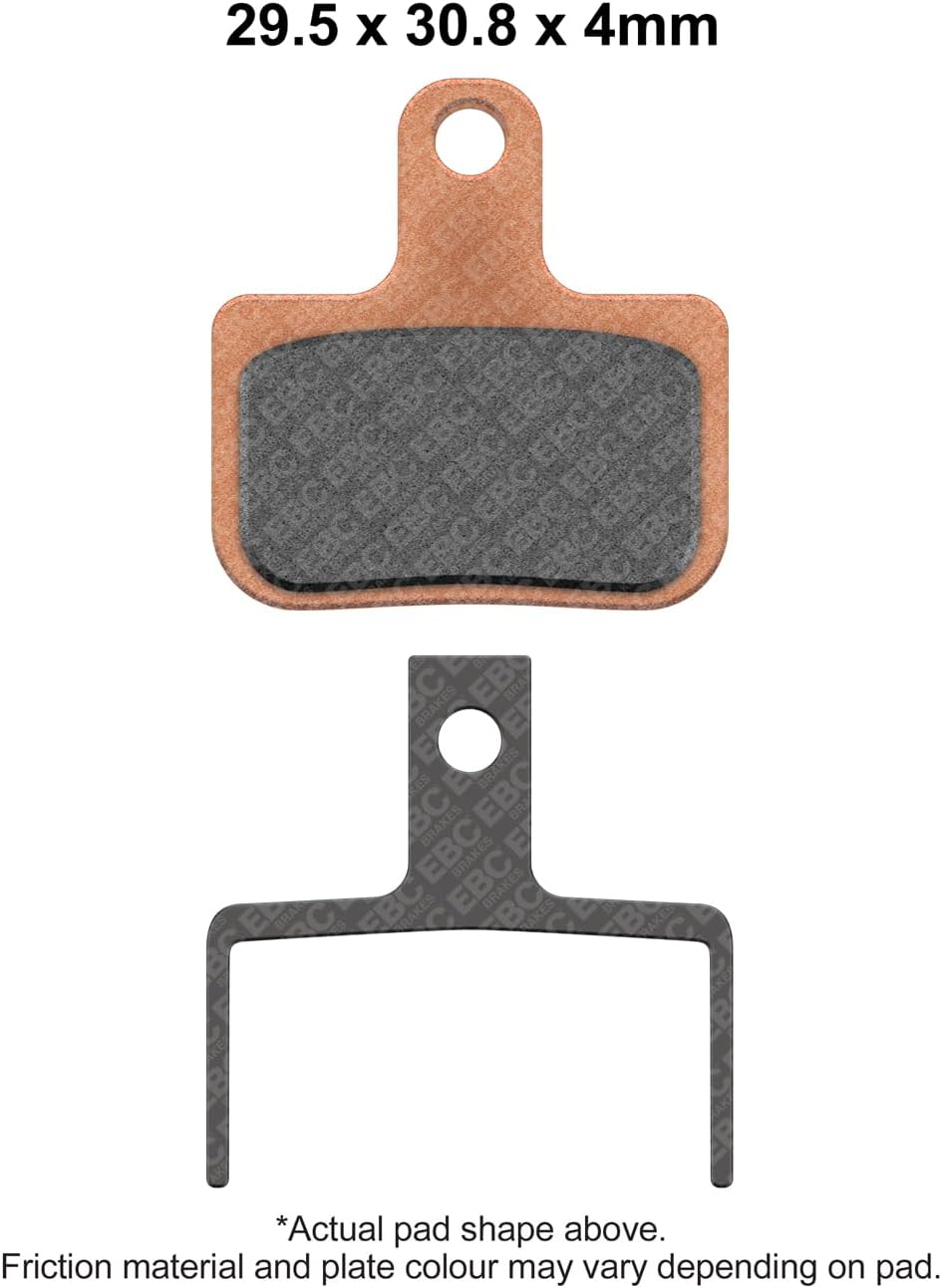 EBC Brakes CFA770 Disc Brake Pads, Compatible with Avid/Sram DB1 / DB3 / DB5, Green – Organic (Standard