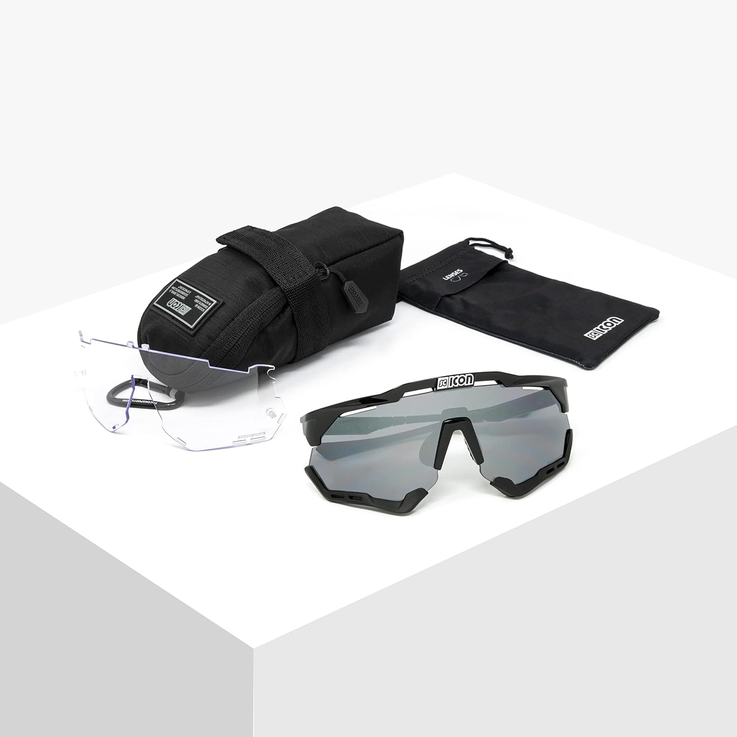 SCICON Sports Unisex AEROSHADE XL Sport Performance Sunglasses