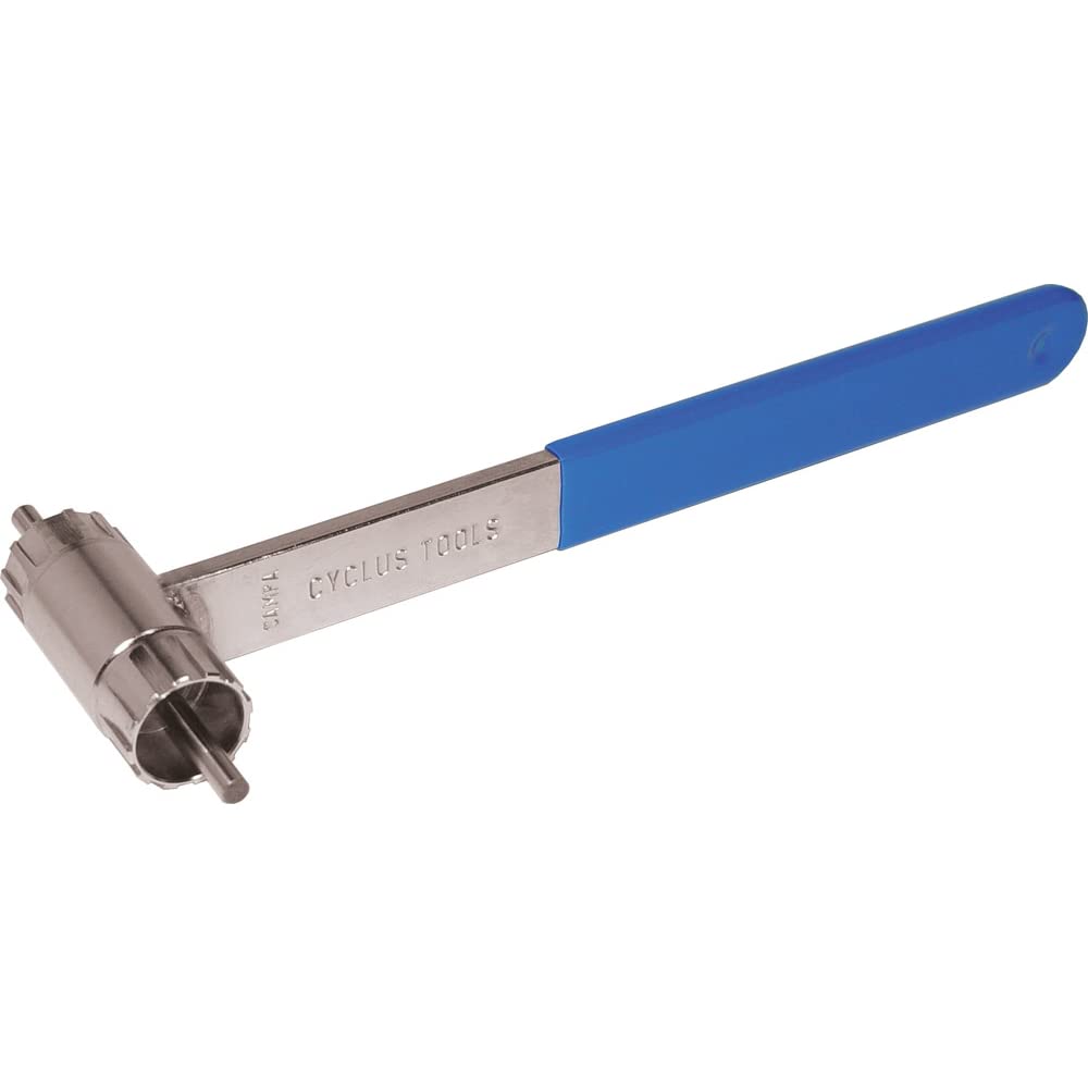 Cyclus Tools Cassette Fitting & Removal Wrench, Shimano/Campagnolo, Blue