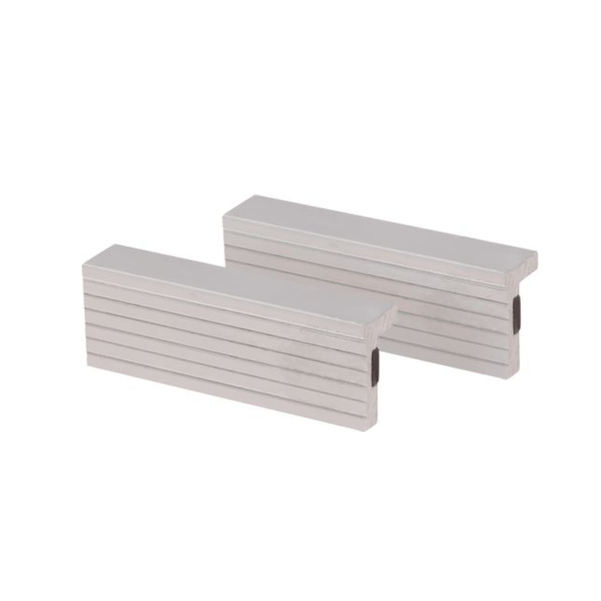 Cyclus tools Set 2 ganasce alluminio per morsa 100mm attacco magnetico (Utensili Vari) / Alloy vice jaw plates 100mm with magnetic mount 2pcs (Varius Tools
