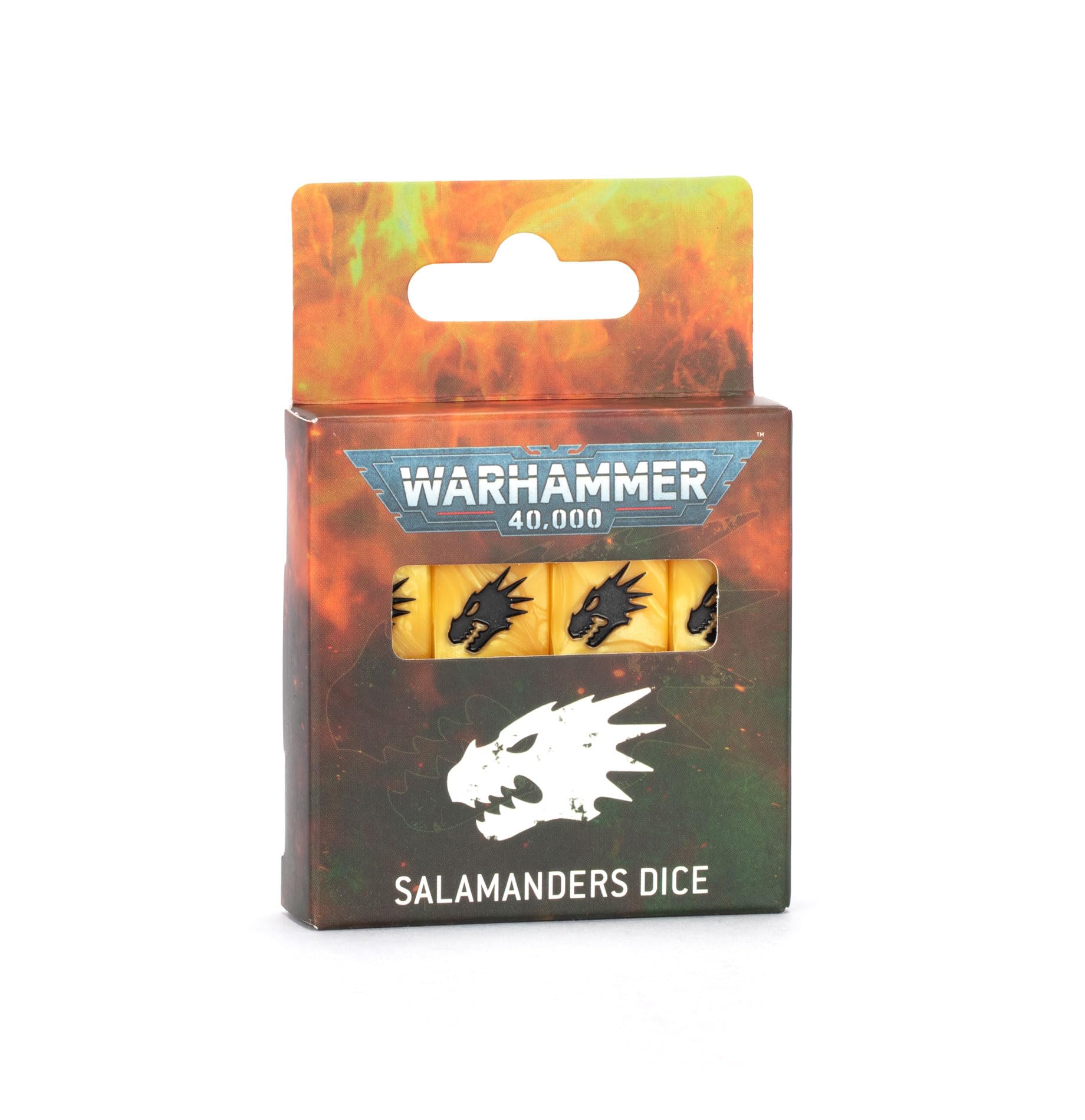 Games Workshop - Warhammer 40,000 - Salamanders: Dice Set