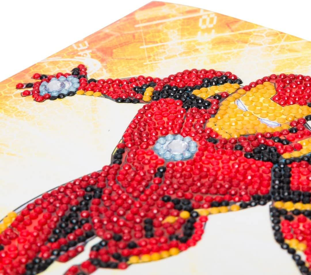 Ironman 18x18cm Crystal Art Card