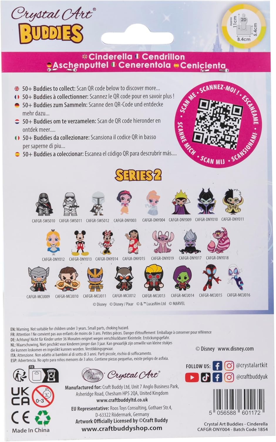 Cinderella Crystal Art Buddy