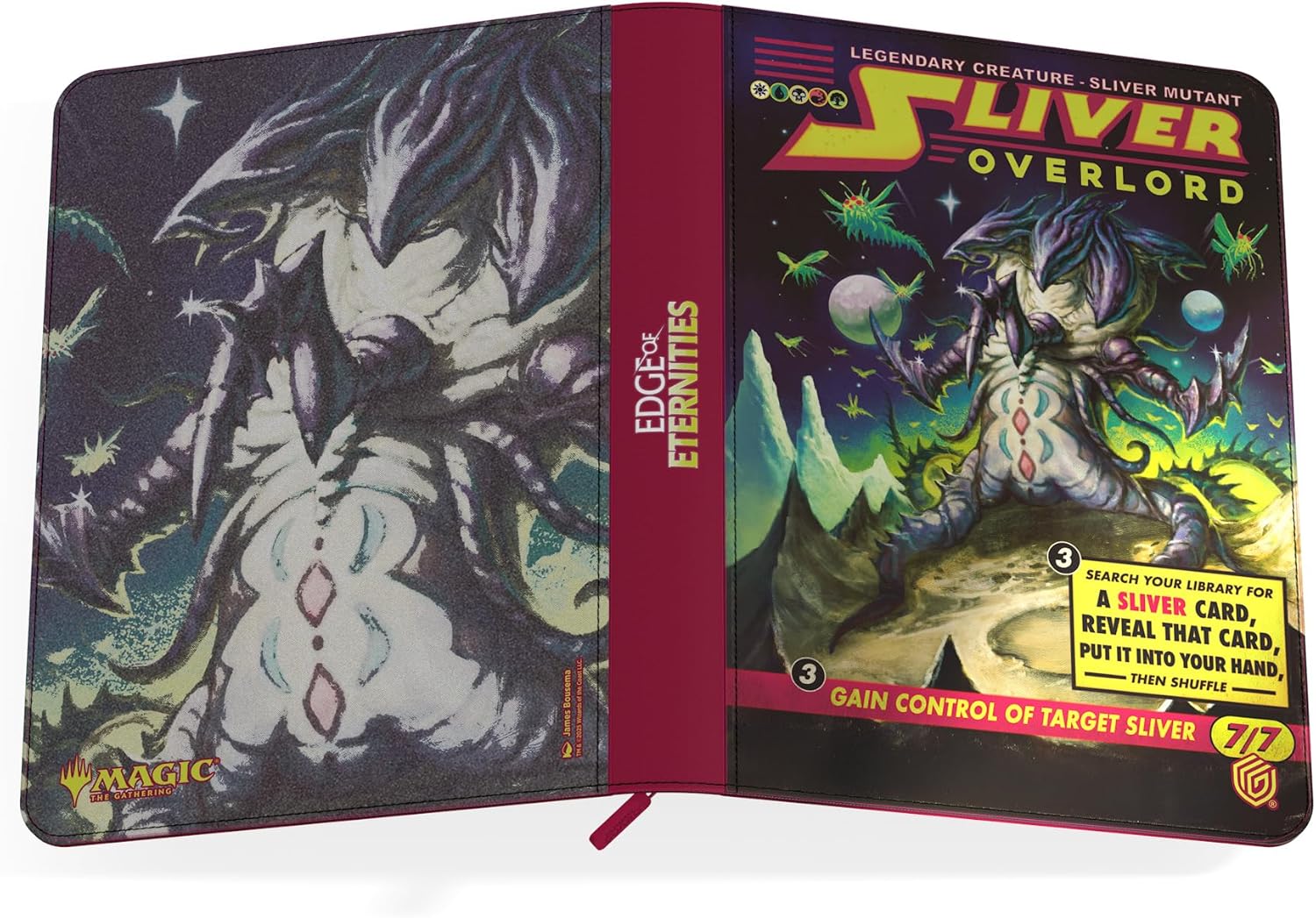 Ultimate Guard Zipfolio 360 Xenoskin Magic: The Gathering "Edge of Eternities" - Sliver Overlord